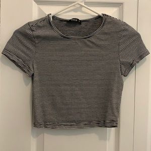 Shein cropped shirt